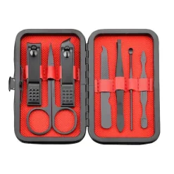 PureGlow Männerpflege|Frauenpflege-Reise-Nagelpflegeset - Maniküre-Pediküre-Set