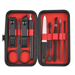 PureGlow Männerpflege|Frauenpflege-Reise-Nagelpflegeset - Maniküre-Pediküre-Set