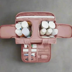 Decor Taschen & Geldbörsen-Reise-Organizer-Make-up-Tasche – Weit geöffnete Aufbewahrungslösung