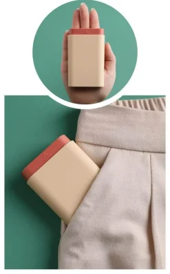 The Relaxation Nook Gesundheits-Gadgets|Gesundheits- Und Entspannungstools-Reise-Pillen-Organizer – Tragbarer Medikamentenspender