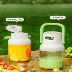 Trail u0026 Beyond Camping Im Freien|Küche & Esszimmer-Reise-Smoothie-Mixer – Kabelloser Kompaktmixer mit 12 Klingen