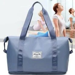 BagAura Taschen & Geldbörsen-Reisetasche zum Mitnehmen – Wasserdichte Sporttasche aus Nylon