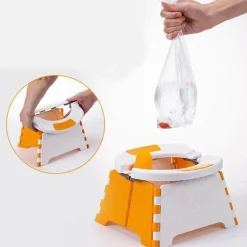 Kinder Wilderness Haven Kinderwagen & Zubehör|Outdoor-Artikel-Reise-Töpfchentrainer – Tragbarer Baby-Toilettensitz