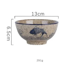 Elegance at the Table Küche & Esszimmer-Reisschüssel aus Keramik – kleine Nudelsuppenschüssel für die Küche