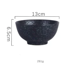 Elegance at the Table Küche & Esszimmer-Reisschüssel aus Keramik – kleine Nudelsuppenschüssel für die Küche