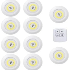 Comfort u0026 Style Beleuchtung-Remote Control Mini Cabinet Dimmable Night Light