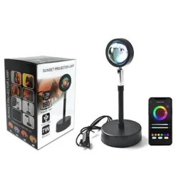 Comfort u0026 Style Beleuchtung-Remote Control Sunset Atmosphere LED Lamp