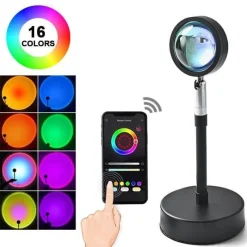 Comfort u0026 Style Beleuchtung-Remote Control Sunset Atmosphere LED Lamp