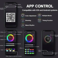 Comfort u0026 Style Beleuchtung-Remote Control Sunset Atmosphere LED Lamp