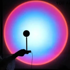 Comfort u0026 Style Beleuchtung-Remote Control Sunset Atmosphere LED Lamp