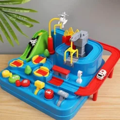 The Decor Haven Babyspielzeug-Rennwagen-Spielzeugset – Lernspielset für Kinder