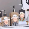 The Bath Nook Badezimmer-Resin Soap Dispenser - Stylish Bathroom Accessory for Girls