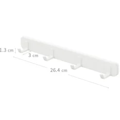 Cozy Living Möbel-Retractable Wall Hook - Adhesive Home Organizer