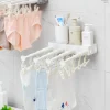 Aqua Essence Badezimmer-Retractable Wall-Mounted Drying Rack - Space-Saving Clothes Dryer
