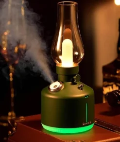 Comfort u0026 Style Beleuchtung-Retro Air Humidifier Wireless Aroma Diffuser Lamp