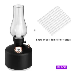 Comfort u0026 Style Beleuchtung-Retro Air Humidifier Wireless Aroma Diffuser Lamp