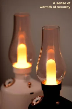 Comfort u0026 Style Beleuchtung-Retro Air Humidifier Wireless Aroma Diffuser Lamp