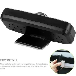 Wild u0026 Free Gear Autozubehör|Automobilindustrie-Retro Auto Thermometer Kompass - Stilvolles Autozubehör