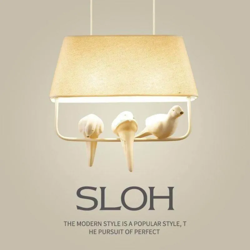 Comfort u0026 Style Beleuchtung-Retro Bird Pendant - Decorative Resin Light Ornament