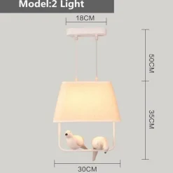 Comfort u0026 Style Beleuchtung-Retro Bird Pendant - Decorative Resin Light Ornament