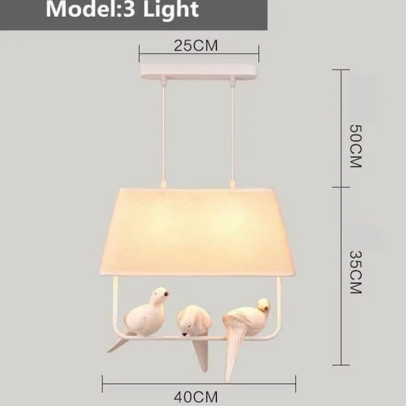 Comfort u0026 Style Beleuchtung-Retro Bird Pendant - Decorative Resin Light Ornament