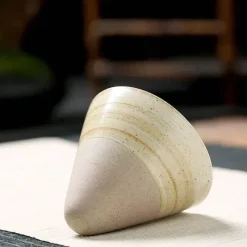 Plates u0026 More Küche & Esszimmer-Retro Blumen Kaffeetasse - Grobe Keramik Teetasse