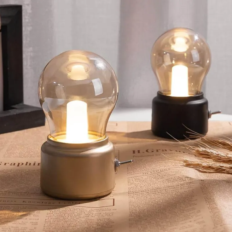 The Light Loft Beleuchtung-Retro Glühbirne Nachtlicht - Vintage Dekorative Beleuchtung