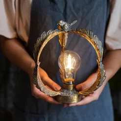 Bright Accents Beleuchtung-Retro Industrielampe - Vintage Eisen Nachtlicht