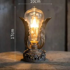 Bright Accents Beleuchtung-Retro Industrielampe - Vintage Eisen Nachtlicht