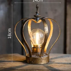 Bright Accents Beleuchtung-Retro Industrielampe - Vintage Eisen Nachtlicht