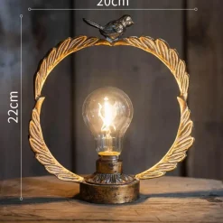 Bright Accents Beleuchtung-Retro Industrielampe - Vintage Eisen Nachtlicht