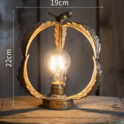 Bright Accents Beleuchtung-Retro Industrielampe - Vintage Eisen Nachtlicht