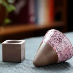 Plates u0026 More Küche & Esszimmer-Retro Japanische Keramik-Kaffeetasse - Handgefertigte Teetasse aus Porzellan