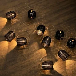 Bright Accents Beleuchtung-Retro Laternen Lichterketten - Vintage Außenbeleuchtung