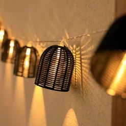 Bright Accents Beleuchtung-Retro Laternen Lichterketten - Vintage Außenbeleuchtung