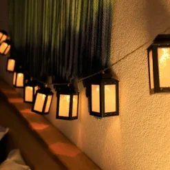 Bright Accents Beleuchtung-Retro Laternen Lichterketten - Vintage Außenbeleuchtung