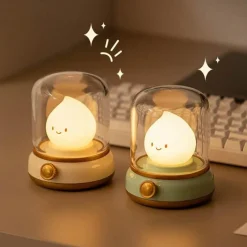 Illuminate Home Beleuchtung-Retro LED Nachtlicht - Vintage Kleine Lampe