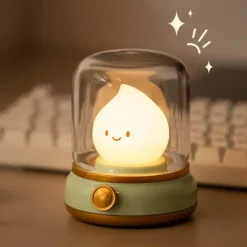 Illuminate Home Beleuchtung-Retro LED Nachtlicht - Vintage Kleine Lampe