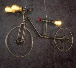 Comfort u0026 Style Beleuchtung-Retro Loft Bicycle Metal Lamp - Vintage Industrial Light Fixture