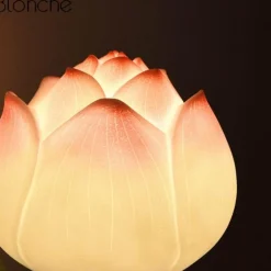 Comfort u0026 Style Beleuchtung-Retro Lotus Flower Wall Lamp - Vintage Home Decor Lighting