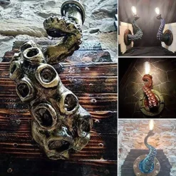 Comfort u0026 Style Beleuchtung-Retro Octopus Wall Lamp - Tentacle Light Decor