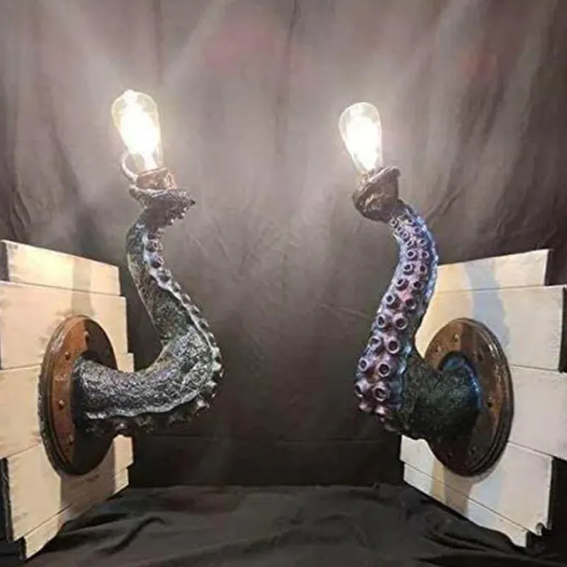 Comfort u0026 Style Beleuchtung-Retro Octopus Wall Lamp - Tentacle Light Decor