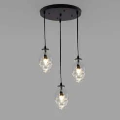 Comfort u0026 Style Beleuchtung-Retro Totenkopf Pendelleuchte - Vintage Glasleuchte