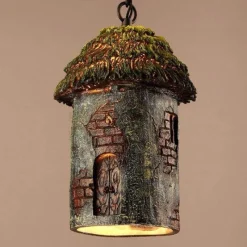 Comfort u0026 Style Beleuchtung-Retro Tree House Lamp - Vintage Hanging Light Fixture