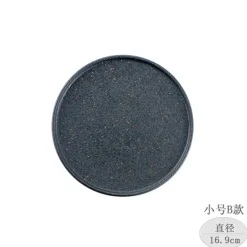 Elegance at the Table Küche & Esszimmer-Retro-Essteller - 4er-Set dunkelgelbe Keramikteller