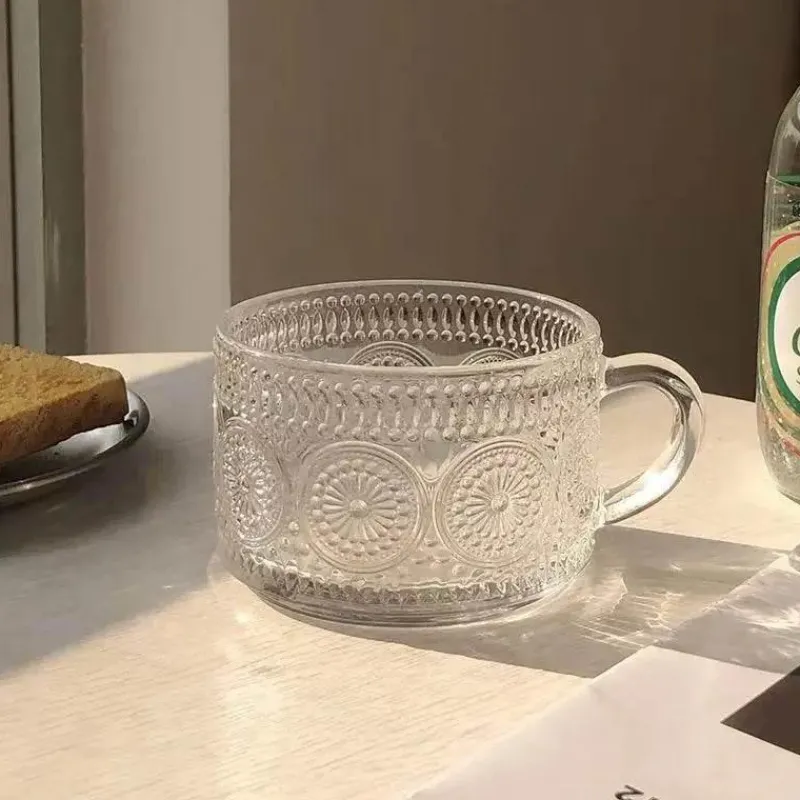 Plates u0026 More Küche & Esszimmer-Retro-Glasbecher – hitzebeständiges Vintage-Trinkgeschirr