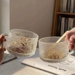 Plates u0026 More Küche & Esszimmer-Retro-Glasbecher – hitzebeständiges Vintage-Trinkgeschirr