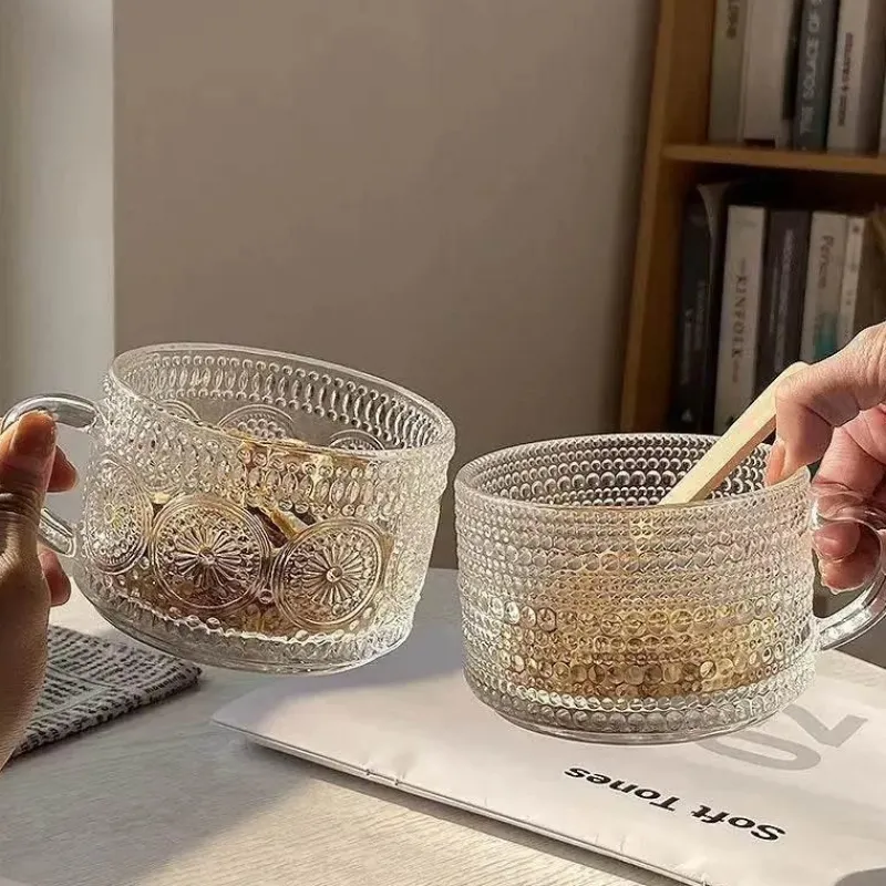 Plates u0026 More Küche & Esszimmer-Retro-Glasbecher – hitzebeständiges Vintage-Trinkgeschirr