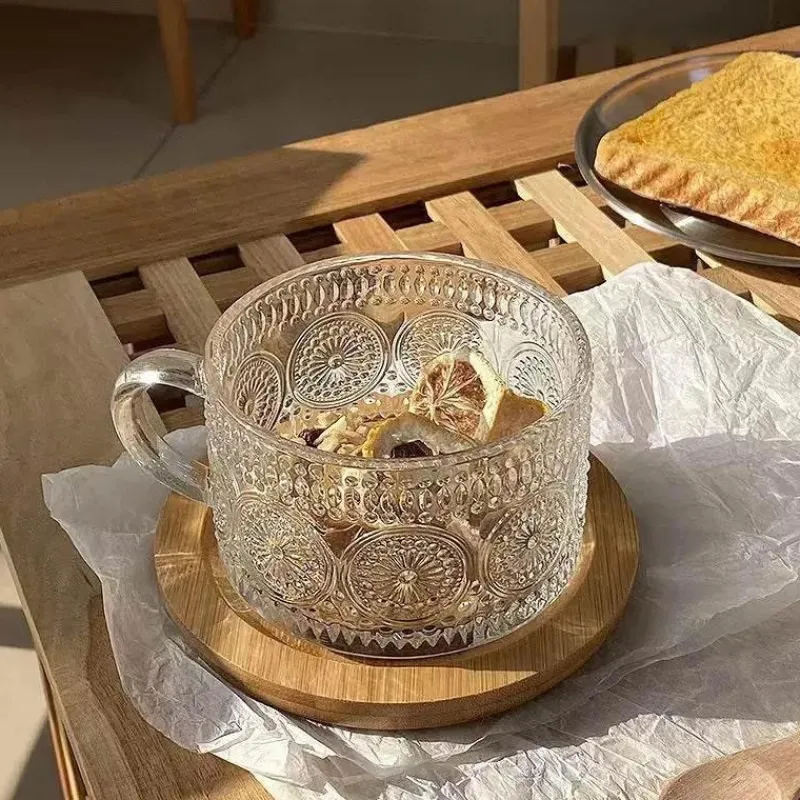 Plates u0026 More Küche & Esszimmer-Retro-Glasbecher – hitzebeständiges Vintage-Trinkgeschirr