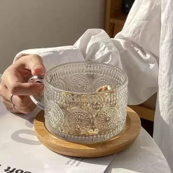 Plates u0026 More Küche & Esszimmer-Retro-Glasbecher – hitzebeständiges Vintage-Trinkgeschirr